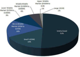 2012 MA Transactions Size Pie Chart